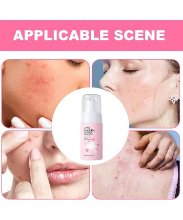 Foam Facial Cleanser 100ml Luminous Facial Cleanser for Dryness Moisturizing Makeup Stain Remover for Dormitory Home Travel Business Trips Vacation Tsuchiya - Buy Online on GoSupps.com