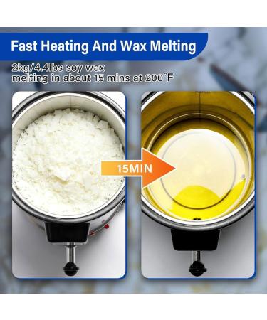 Josby Electric Candrail Pot - 10L Soap Melt Washer & 1500W Steel Paraffin Wax Heater with Digital Temperature Control for Caf Party & Outdoor Use - Buy Online on GoSupps.com