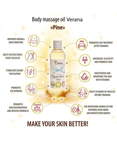 Verena Jaw Massage Oil - Natural Body Oil for All Skin Types Anti-Aging Muscle Repair & Aromatherapy (250 ml) - Buy Online on GoSupps.com