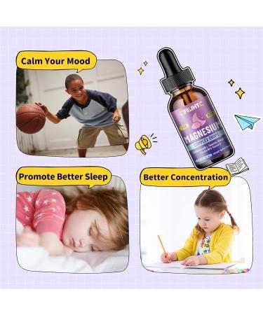 Kids Magnesium Liquid Drops & Iron Gummies for Kids & Teens & Adults - Buy Online on GoSupps.com