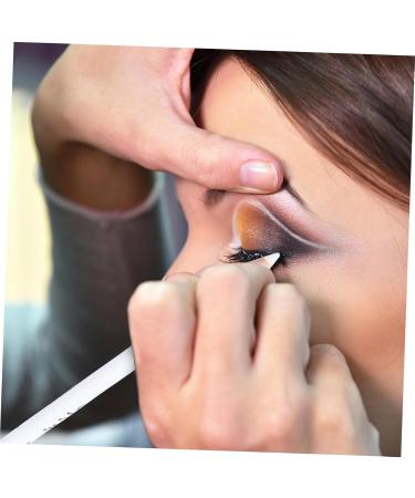 Healeved 84 Pcs Eyeliner Pencil White Marker Pen Liquid Makeup Cosmetic Pencil White Liner Stick Wooden Pole - Buy Online on GoSupps.com