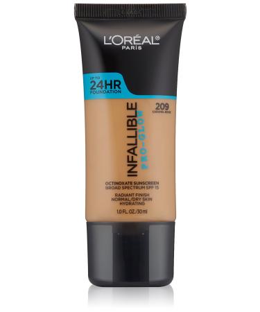 L'Or al Paris Infallible Pro-Glow Foundation  Caramel Beige  1 fl. oz. - Buy Online on GoSupps.com