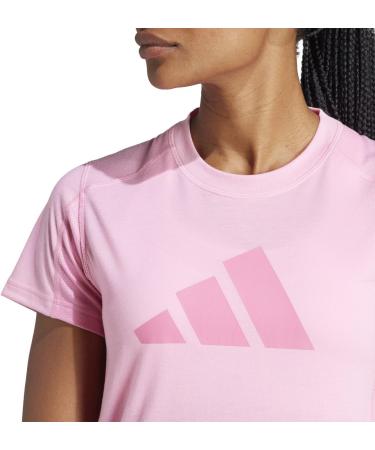 Buy adidas Women's Train Essentials Big Performance Logo T-Shirt in Bliss Pink/Pink Fusion - Top Quality Training Tee for Fitness and Style - Buy Online on GoSupps.com