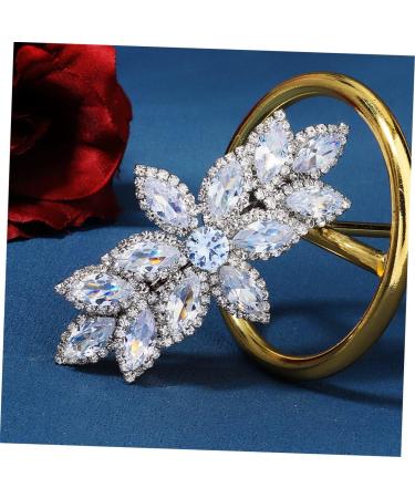 FRCOLOR Diamonds Hair Clip hair clip Crystal hair bride clip french barrette rose hair bride hair clip women hair barrettes wedding Big Claws Miss Bridal Rhinestones Hair Clip - Buy Online on GoSupps.com