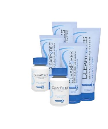 Clearpores Body System - Acne Treatment - 2 Month Supply