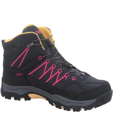 CMP Unisex Children's Rigel Mid WP Trekking Hiking Shoes - Antracite Bouganville Size 31 EU | International Shipping Available - Buy Online on GoSupps.com