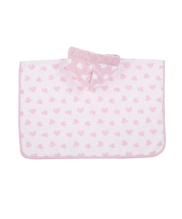 Sterntaler Donkey Emmi Girl Poncho with Hood - 0 Months 70x50 cm Cotton Pink - International Shipping Available - Buy Online on GoSupps.com