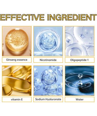 Ginseng Serum 100 Ml Ginseng Polypeptide Anti-Ageing Essence Ginseng Extract Essence oil Ginseng Anti-Wrinkle Serum Anti Aging Serum for Face Reduce Fine Lines & Wrinkles Hydrate & Moisturise - Buy Online on GoSupps.com