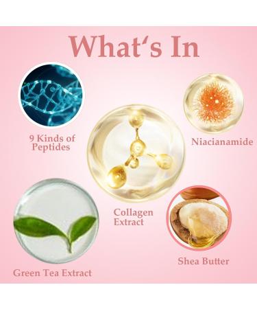 Wrinkle Bounce Multi Balm Stick Korean All-In-One Wrinkle Bounce Moisturizing Balm Hydrating Collagen Moisturizer Face Balm Stick Compact Eye Balm for Anti-Wrinkle and Watery Glow - Buy Online on GoSupps.com