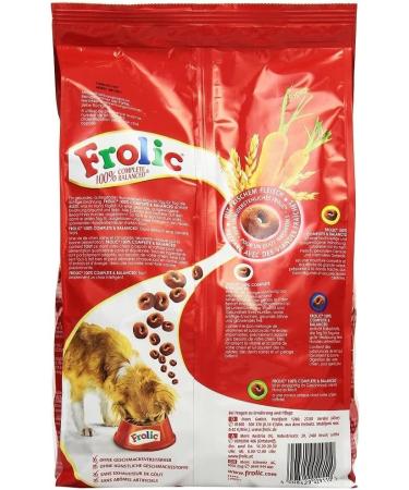 Frolic Dry Dog Food with Beef Carrots and Cereals 1 Sachet (1 x 1.5 kg) - Buy Online on GoSupps.com