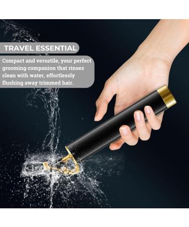 Genkigold Hair Trimmer for Men: Professional Zero-Gap Men's Hair Clippers for Precision Haircuts Grooming Kit with Portable Cordless Design Rechargeable Lasting 180 Minutes Travel Essential Obsidian - Buy Online on GoSupps.com