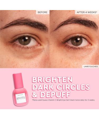 Glow Recipe Guava Brightening Korean Skincare Gift Set - Vitamin C Under Eye Cream Treatment + Hydrating Vitamin C Dark Spot Face Serum with Niacinamide & Peptides Travel Size (2 Count) - Buy Online on GoSupps.com