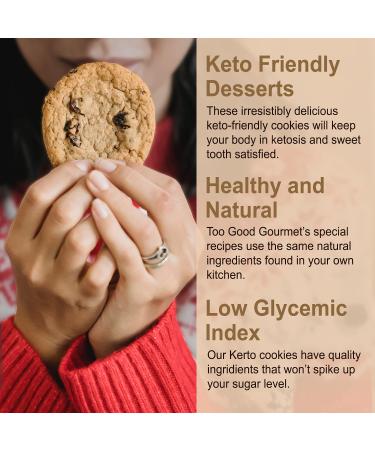 Too Good Gourmet Lemon & Birthday Cake Keto Brights Cookies - 5oz (Pack of 2) | Soft Baked, Sugar-Free, Grain-Free, Low Carb - Buy Online on GoSupps.com