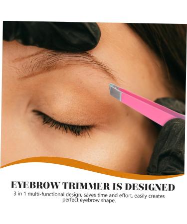 Minkissy Eyebrow Cutter & Razor Trimmer - Rustproof Steel Eyebrow Tweezers & Faux Lace Knife for Flawless Brows - Buy Online on GoSupps.com