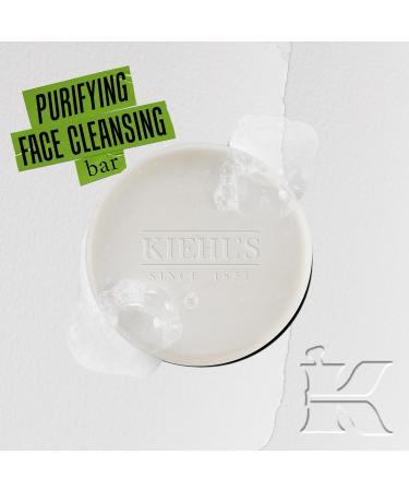 Kiehl's Rare Earth Cleansing Bar - Exfoliating Facial Soap for Clear Skin Reduces Pores & Shine - 3.5 oz - Buy Online on GoSupps.com