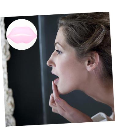 POPETPOP Nourishing Lip Masks 20 Pieces Gel Lip Pads for Dry Cracked Lips Natural Ingredients for Lip Care - Buy Online on GoSupps.com