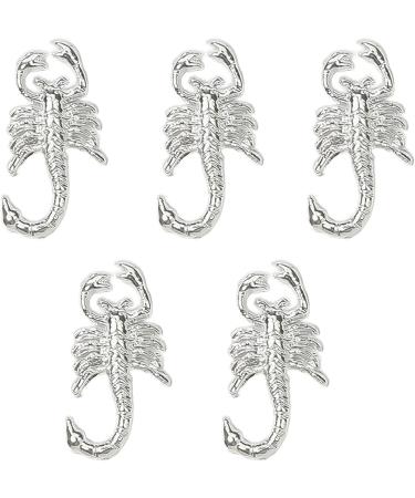 FEIlei Embossed Nail Charms 3D Scorpion Nail Art Accessories for DIY Nail Art Design Nail Art Decoration Jewelry Making - Buy Online on GoSupps.com