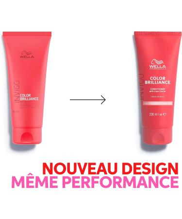 Wella Professionals Invigo Color Brilliance Conditioner - Maintains Hair Colour Shine and Protection - Conditioner for Fine to Normal Hair 200ml - Buy Online on GoSupps.com