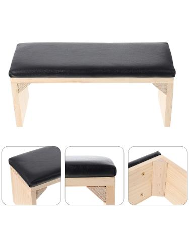 Beaupretty PU Leather Nail Arm Rest Cushion for Salon Technicians - Black - Buy Online on GoSupps.com