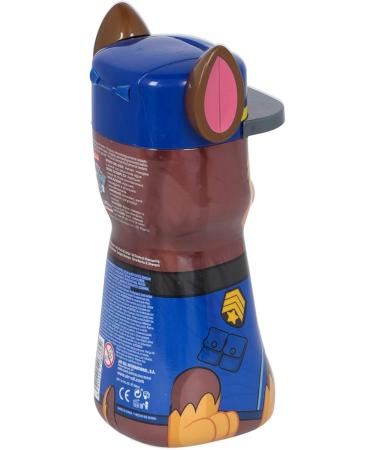Paw Patrol Chase 3D Bottle Children Hair and Body Wash 2 in 1 Shower Gel and Shampoo Natural Vegan and FSC Approved Shower Gel and Shampoo for Kids 400 ml - Buy Online on GoSupps.com