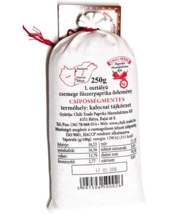 Premium Quality Sweet Hungarian Paprika Powder - 250g (8.81 Ounce) from Kalocsa, Hungary - Gourmet Seasoning Staple - Buy Online on GoSupps.com