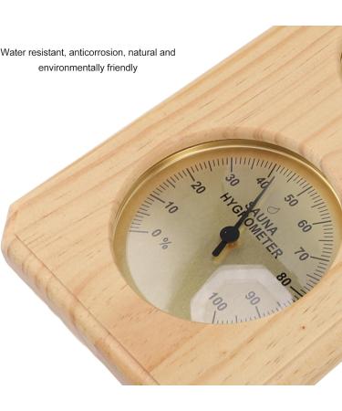 Precise 2-in-1 Sauna Thermometer & Hygrometer | Ideal Temperature & Humidity Measurement for Perfect Sauna Conditions - International Shipping - Buy Online on GoSupps.com