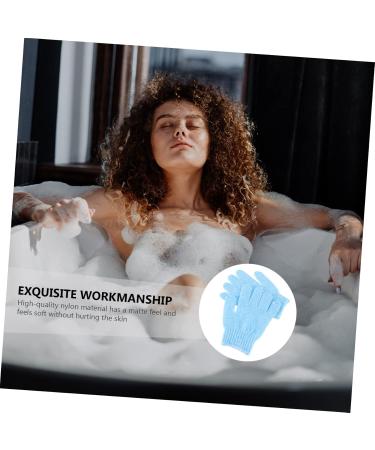 Beaupretty Exfoliating Bath Gloves - 2 Pairs Cotton Shower Towel for Dead Skin Removal & Body Scrub - Women's Exfoliating Gloves - International Shipping Available - Buy Online on GoSupps.com