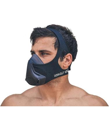 High Altitude Training Mask for Men | 24 Level Breathing Resistance Fitness Mask | Improve Lung Capacity and Endurance for Running, Cycling, Gym | HIIT Workout Mask - Buy Online on GoSupps.com