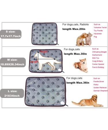 Pet Heating Pad for Dogs Cats | Indoor Electric Heated Bed Mat | Waterproof & Chew Proof | Easy to Clean | 17.70X17.70 Inch - Buy Online on GoSupps.com