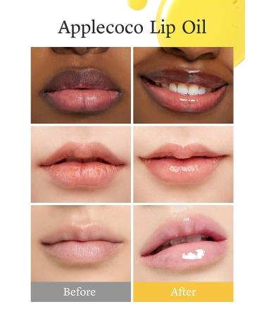 NOONI Applecoco Korean Lip Oil - Apple Seed Oil & Coconut Oil Lip Stain - Buy Online on GoSupps.com