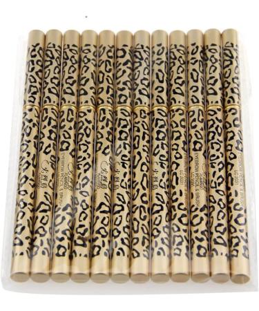 FRCOLOR Set 12pcs Waterproof Brow Pencil Eyebrow Pencil with Brush Iron Tube Eyebrow Powder Leopard Print - Buy Online on GoSupps.com