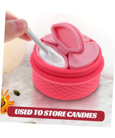 Beaupretty 4 Sets Cream box makeup cream jar cosmetic jar with spoon makeup pots container lotion cream jar empty container silicone cosmetic container filling Storage Box travel Silica gel - Buy Online on GoSupps.com