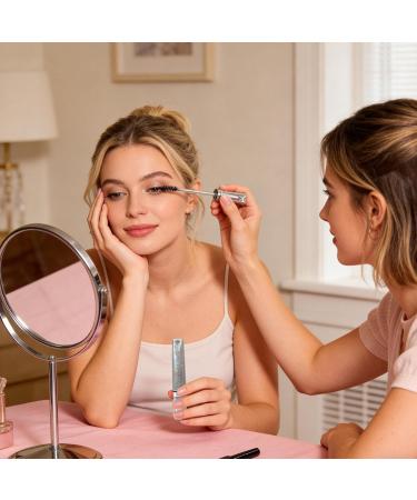 Glitter Mascara for Women | 5g Sweat-Resistant Volumizing Balm Lengthening Smudge-Proof Mascara - For Sensitive Eyes Women Mothers Girlfriends Evening Events Weddings - Buy Online on GoSupps.com