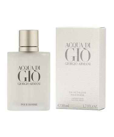 Giorgio Armani Acqua Di Gio Eau De Toilette Spray for Men 1.7 oz - White - Buy Online on GoSupps.com