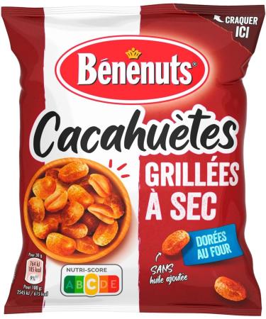 B n nuts Dry Roasted Peanuts 200g - Buy Online on GoSupps.com