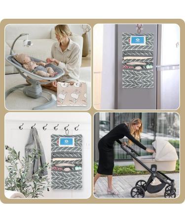 Shop Hioqfr Diaper Bag Organizer | Compact Baby Diaper Tote for On-the-Go | Ideal Diaper Pocket & Changing Pouch - Buy Online on GoSupps.com