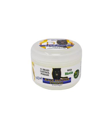 The Roots Naturelle BLACK PANTHER STRONG Vegan Edge and Braid Control Pomade 8 oz - Firm Hold Styling Gel for Curly Hair - Buy Online on GoSupps.com