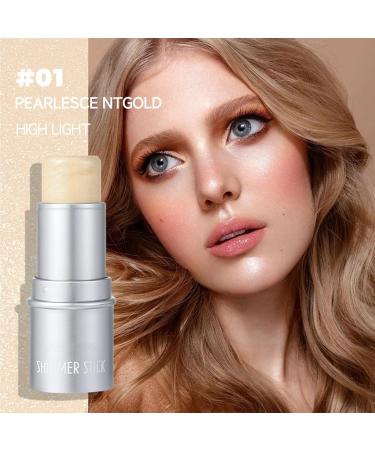 3Pcs Highlighting and Finishing Stick Set Includes blush contour and highlighter stick for a Flawless & Natural Glow For Nose Cheeks and Chin - Long-Lasting Easy Application (Set A 23G/Pc) Set a 7.67 g (Pack of 3) - Buy Online on GoSupps.com