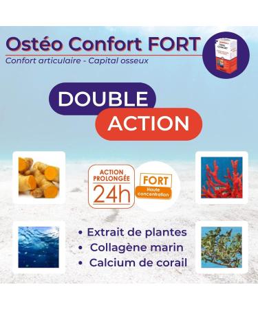 NUTRIG E - Osteo Comfort - Joint Comfort - Bone Capital - Maintains Normal Bone & Cartilage Function - 60 Tablets - 30/60 Day Program - Made in France - Buy Online on GoSupps.com