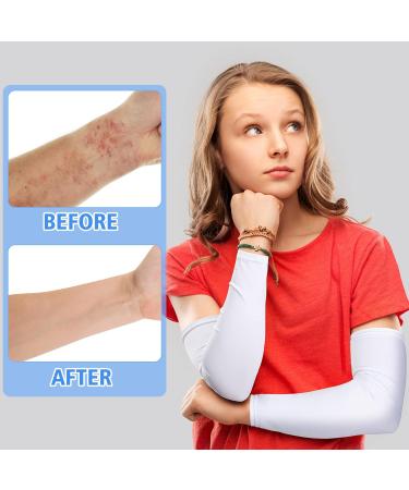 8 Pairs Eczema Sleeves for Adults & Teens - UV Protection Arm & Leg Sleeves for Eczema & Psoriasis - Buy Online on GoSupps.com