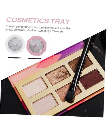 Minkissy 2 Sets Makeup Portion Tray | Empty Eyeshadow & Highlighter Cases | Magnetic Storage for Lipgloss & Lipstick - Buy Online on GoSupps.com