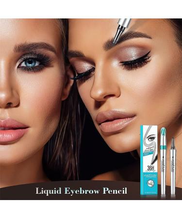 2024 New Magic Eyebrow Pencil Microblading Eyebrow Pen Waterproof Long-Lasting Eyebrow Microblading Pen Eyebrow Pencil with an Upgrade Micro-Fork Tip Applicator (Light Brown+Dark Brown) - Buy Online on GoSupps.com