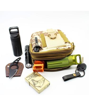 AUVStar CNC Metal Sealed EDC Waterproof Can | Pill Capsule Keychain | Outdoor Survival Equipment | 3 Pack Storage Box & Medicine Bottle - Buy Online on GoSupps.com
