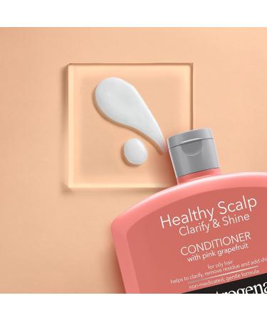 Neutrogena Healthy Scalp Clarifying Conditioner with Pink Grapefruit 12oz - Paraben & Phthalate-Free - For Oily Hair - Color-Safe - Buy Online on GoSupps.com