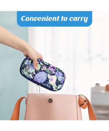 Youshares Insulin Cooling Bag with 2 Cooling Packs - Diabetic Pocket Accessory for Safe and Cold Insulin Travel (Hydrangea) - Buy Online on GoSupps.com
