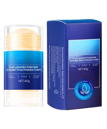 Baume r parateur pour talons fissur s - B ton de soin hydratant pour pieds secs - Soin hydratant adoucissant pour les personnes actives et les peaux sensibles