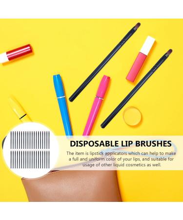 FRCOLOR 100 Pcs Disposable Lip Brushes - Soft Travel Applicators for Lipstick & Lip Gloss - Perfect Makeup Tool - Buy Online on GoSupps.com