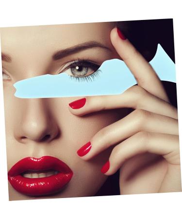 FRCOLOR 5pi ces Pochoir Multifonction Pour Eyeliner Silicone Outil De Maquillage R utilisable Pour Positionnement Des L vres Et Application De Mascara Accessoire De Beaut Pratique Et 15X4.15CMx5pcs rosex5pcs - Buy Online on GoSupps.com