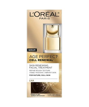 L'Oreal Paris Age Perfect Cell Renewal Golden Face Serum 1oz - Anti-Aging Skincare - Buy Online on GoSupps.com