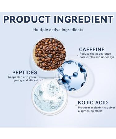 YANINEE 4 Pack Eye Gel Firming Eye Cream for Open Eyes Peptides Lifting Anti-Aging Eye Cream for Men Women - Buy Online on GoSupps.com